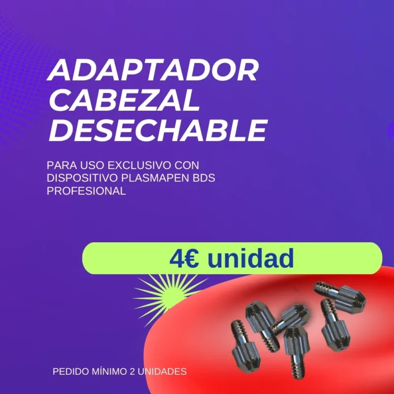 Adaptador Cabezal Desechable para Plasmapen Profesional BDS